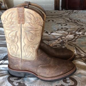 heritage crepe western boot